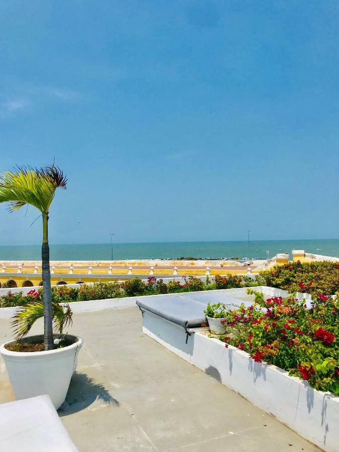 Appartamento Penthouse Caribbean View And Private Pool, Cartagena Esterno foto