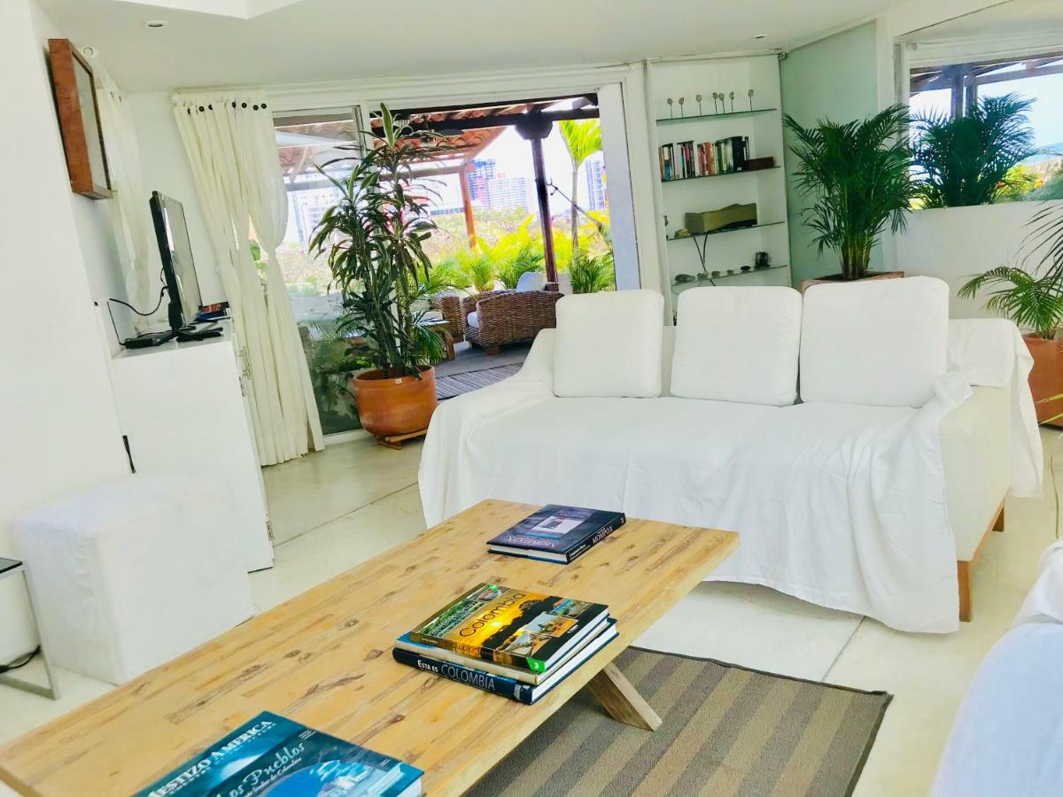 Appartamento Penthouse Caribbean View And Private Pool, Cartagena Esterno foto